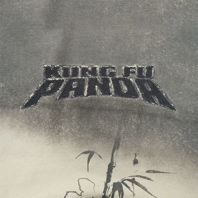 VESSEL x Kung Fu Panda Sweatshirt Unisex Gray-2
