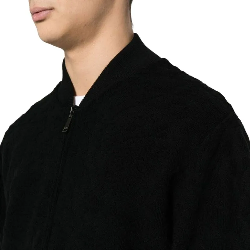 VERSACE Baroque pattern Reversible Bomber Jacket-1