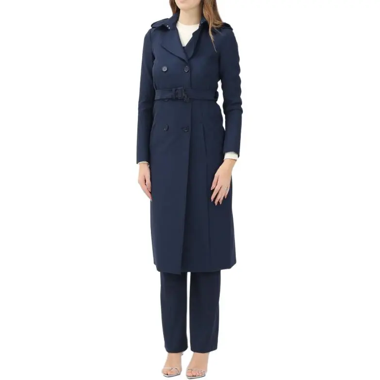 Patrizia Pepe Buckle detail Trench Coat-2