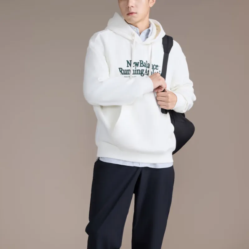 New Balance Sweatshirt Men's Ivory White-2