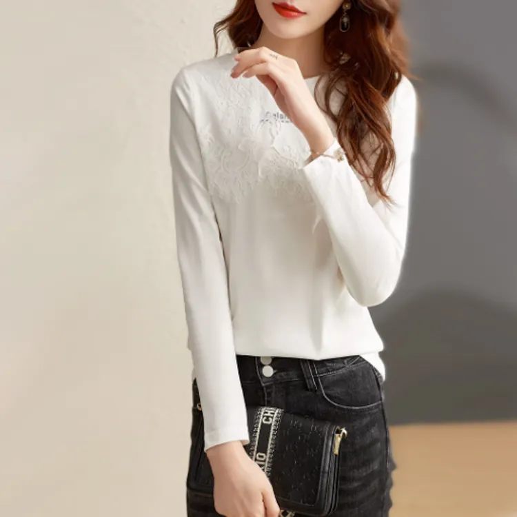 OUNIXUE T-Shirts Women's-6
