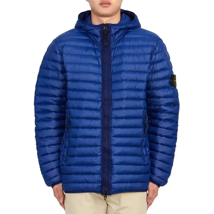 STONE ISLAND Logo Patch Padded Jacket-3