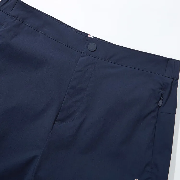 Le Coq Sportif Knitted Sweatpants Men's Navy Blue-4