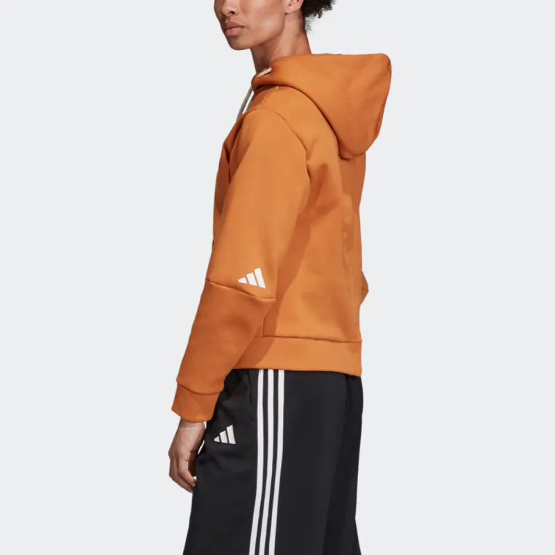 Adidas Sweatshirt Women's Orange-5
