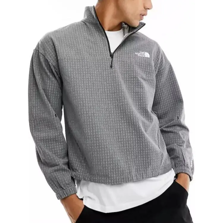 THE NORTH FACE Sweatshirts Men Gray-4