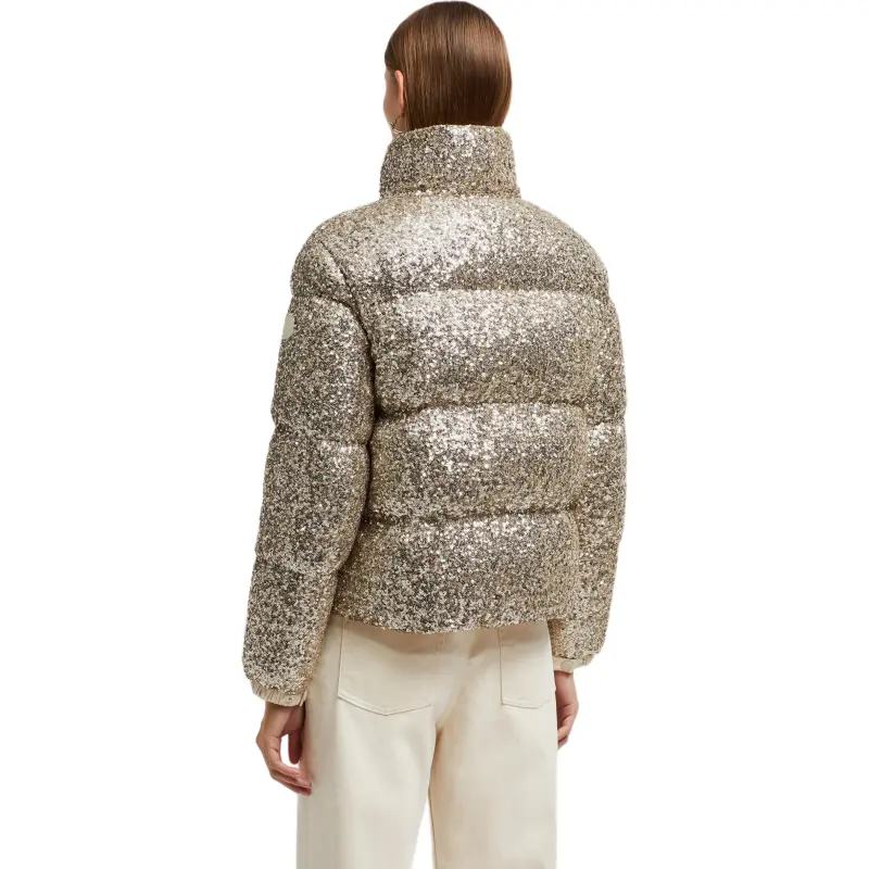 Moncler Anternes Sequinned Padded Jacket-1