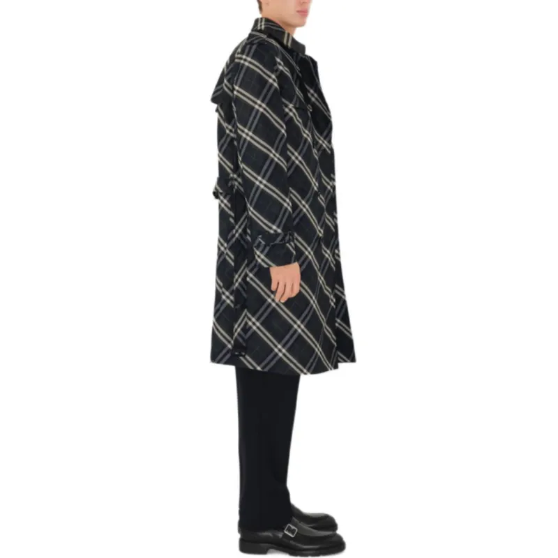 Burberry SS25 Trench Coat Men's Indigo-3