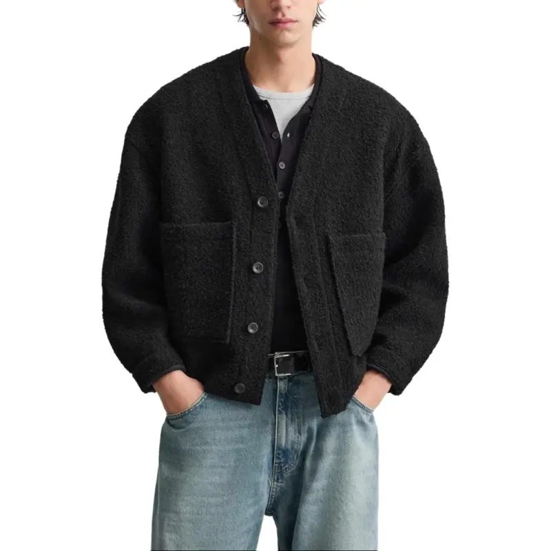 ZARA Sweaters Men Black-1