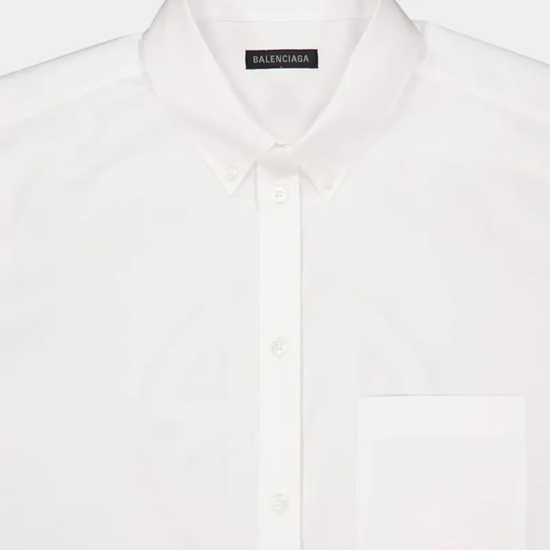 Balenciaga Bb Stencil Large Fit Shirt-4