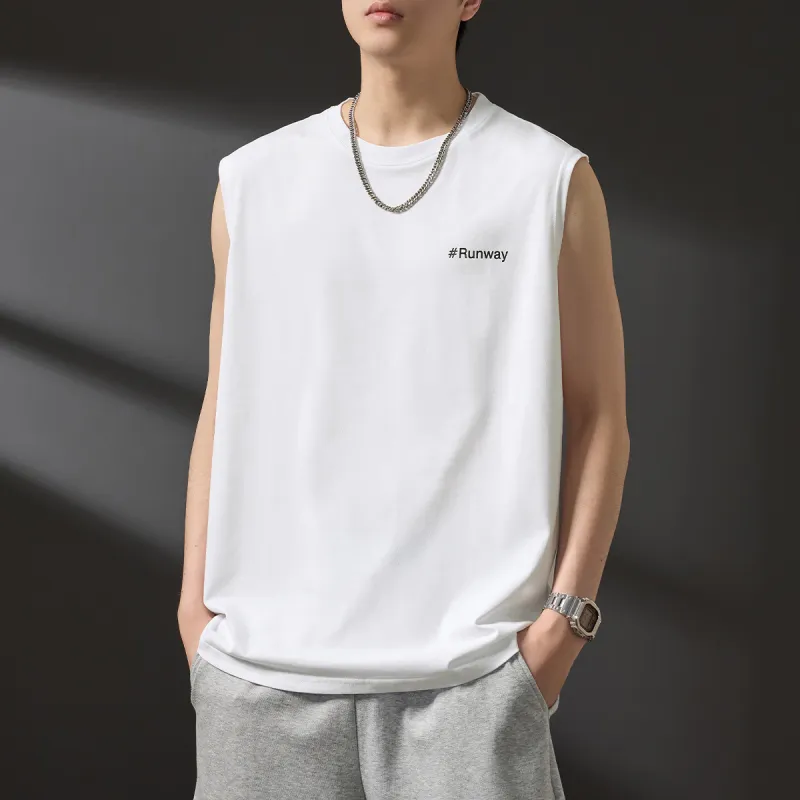 WOOD SOON Tank Tops Men-21
