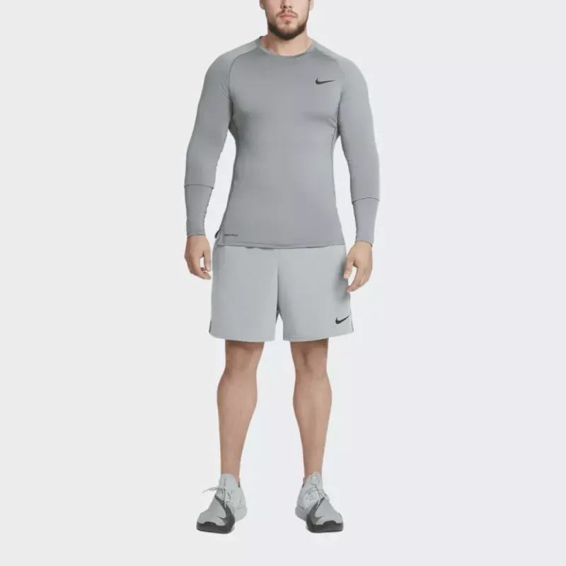 Nike T-Shirts Men Gray-2