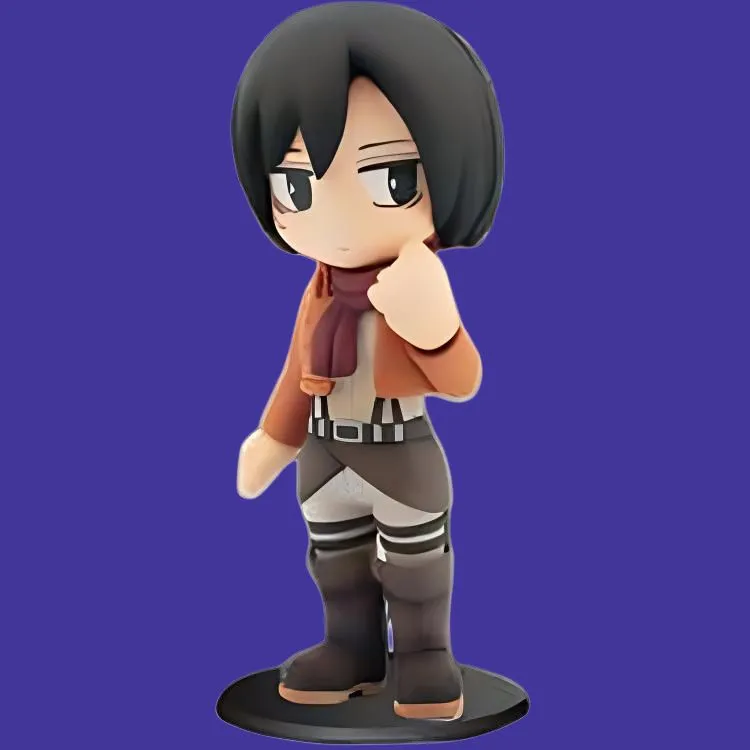 FURYU Attack On Titan Mikasa Ackerman Bonus Gifts 10cm-1