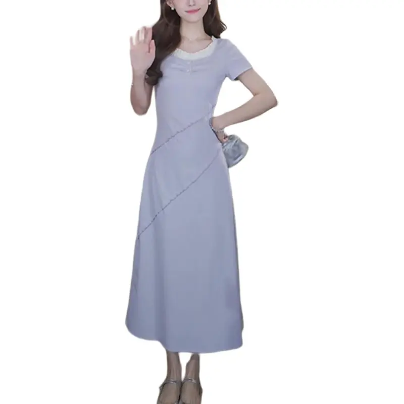 Alxnan Short Sleeved Dress Women's-2