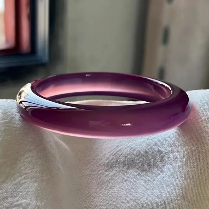 Gifts Chalcedony Bangles Unisex-4