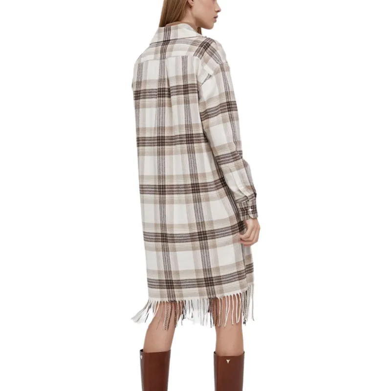 Polo Ralph Lauren Long-Sleeved Dresses Women's Light Brown-1