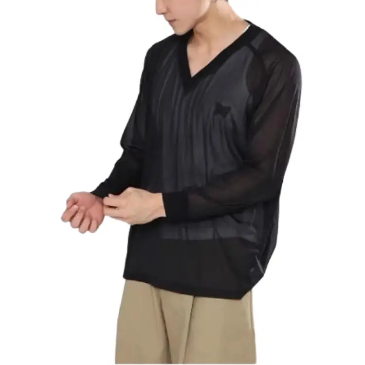 Needles T Shirts Men Black-2