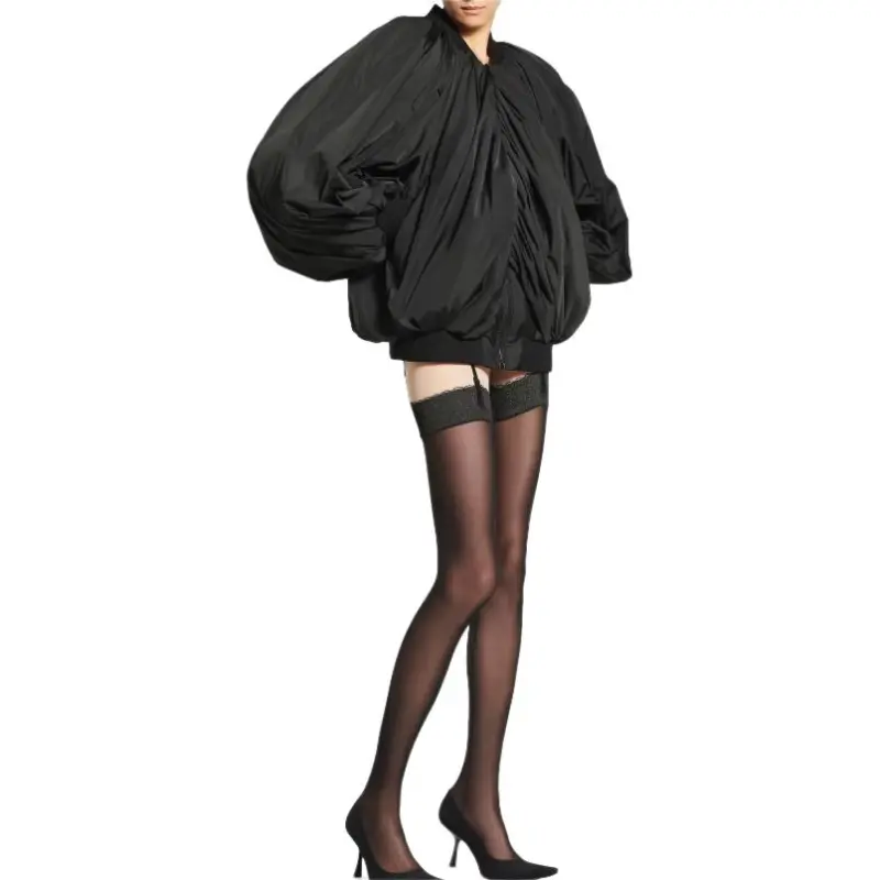 Balenciaga Draped Bomber Jacket-3