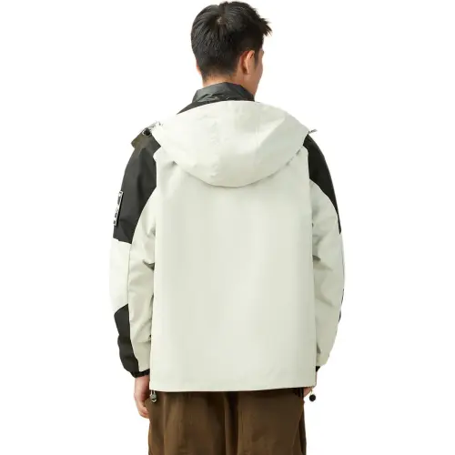 361° Down Jacket Unisex Frost White/Super Black