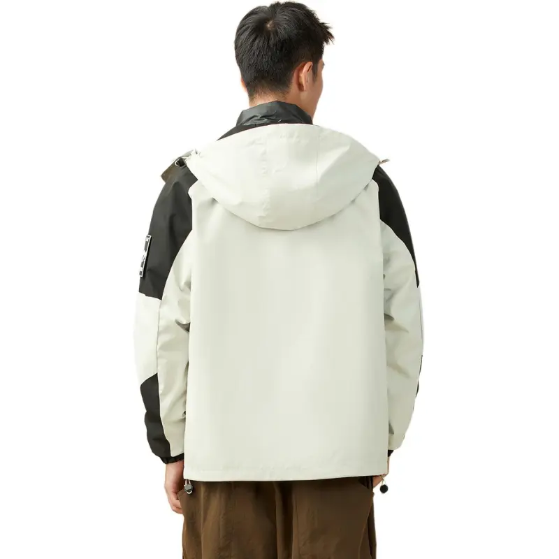 361° Down Jacket Unisex Frost White/Super Black-0
