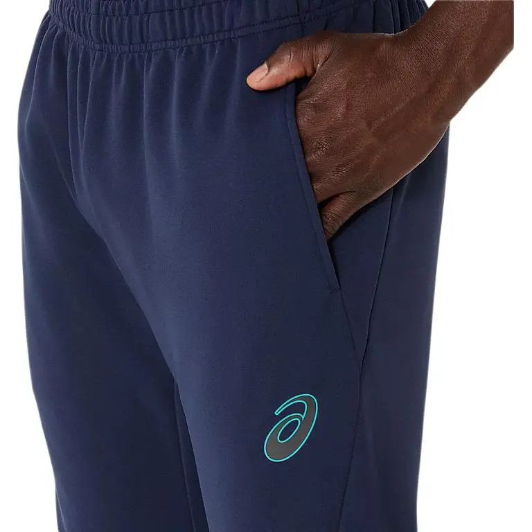 Asics Knitted Sweatpants Men's Midnight-2