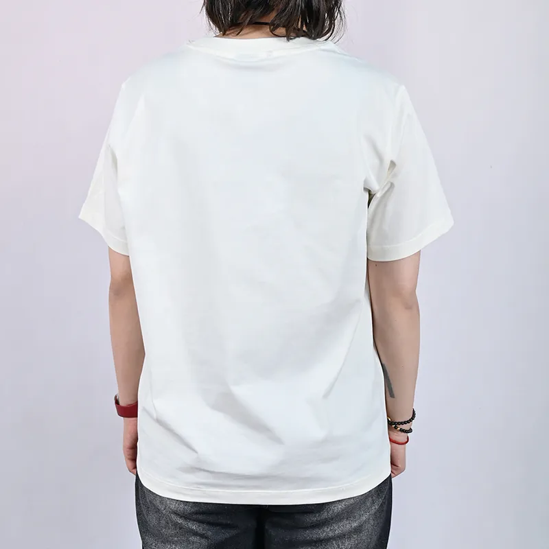 New Balance Sports Casual Sports Club SS25 Regular T Shirt Women's White-3