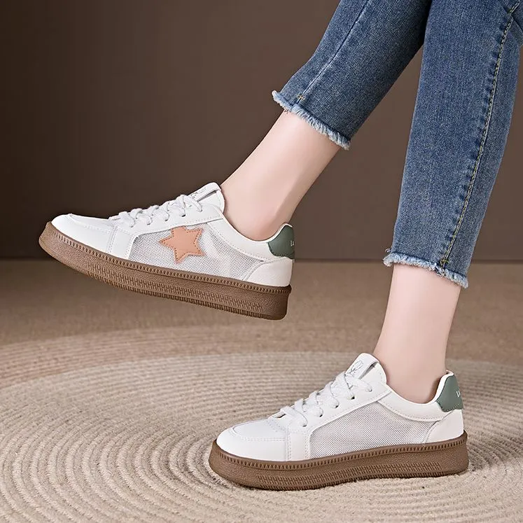 La Chapelle Non slip Lightweight Low Top Skateboard Shoes Women's-18