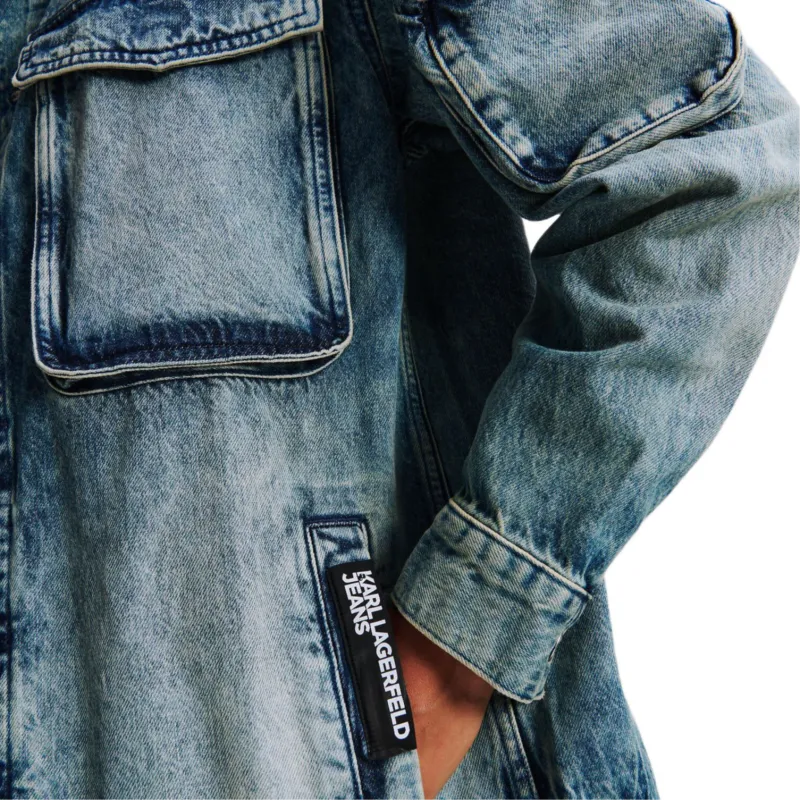 KARL LAGERFELD / Karl Lagerfeld Jeans Cotton Jacket-4