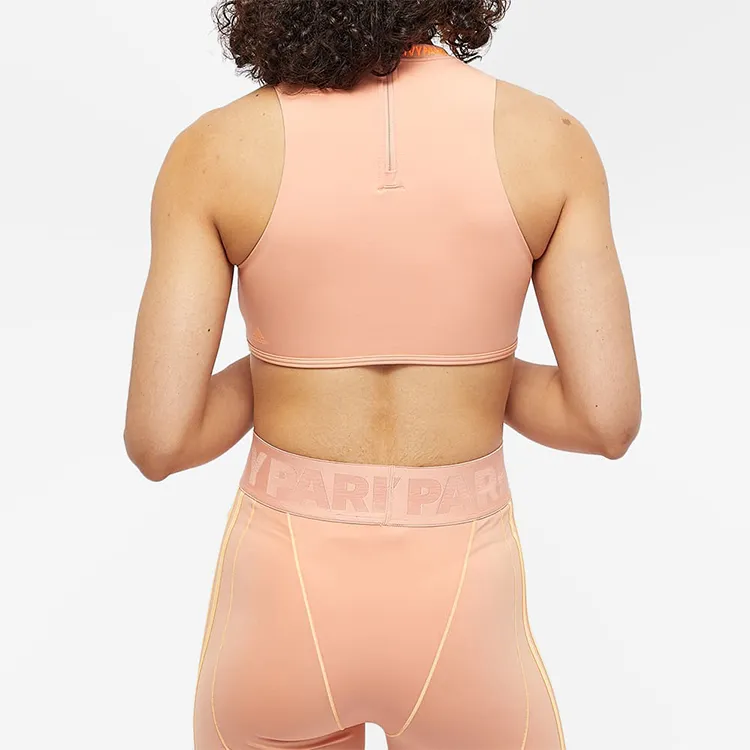Adidas Ivy Park Crop Top Ambient Blush-3