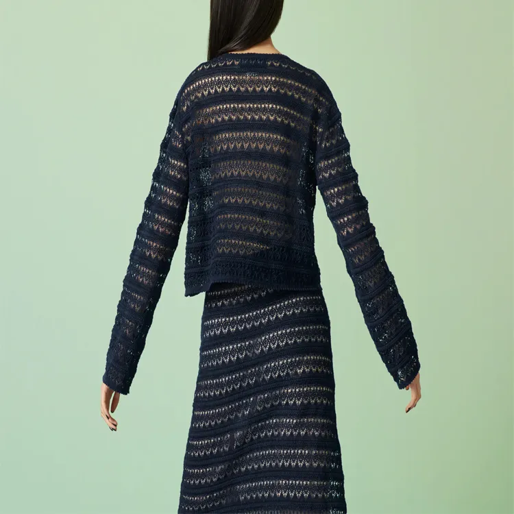 GUCCI Knitwear Women's Dark Blue-2