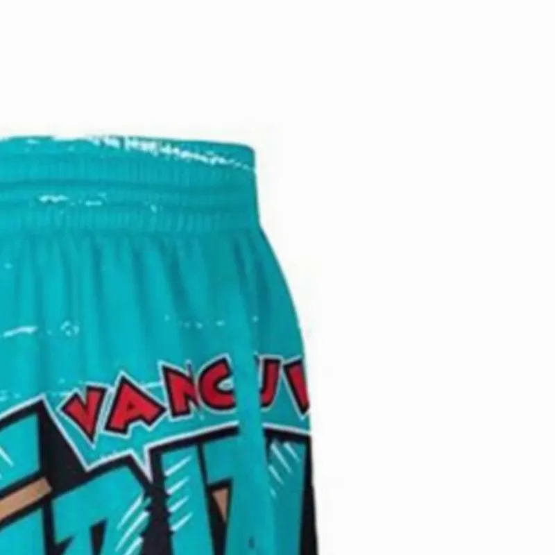Mitchell & Ness Basketball Shorts Unisex Green Black-3