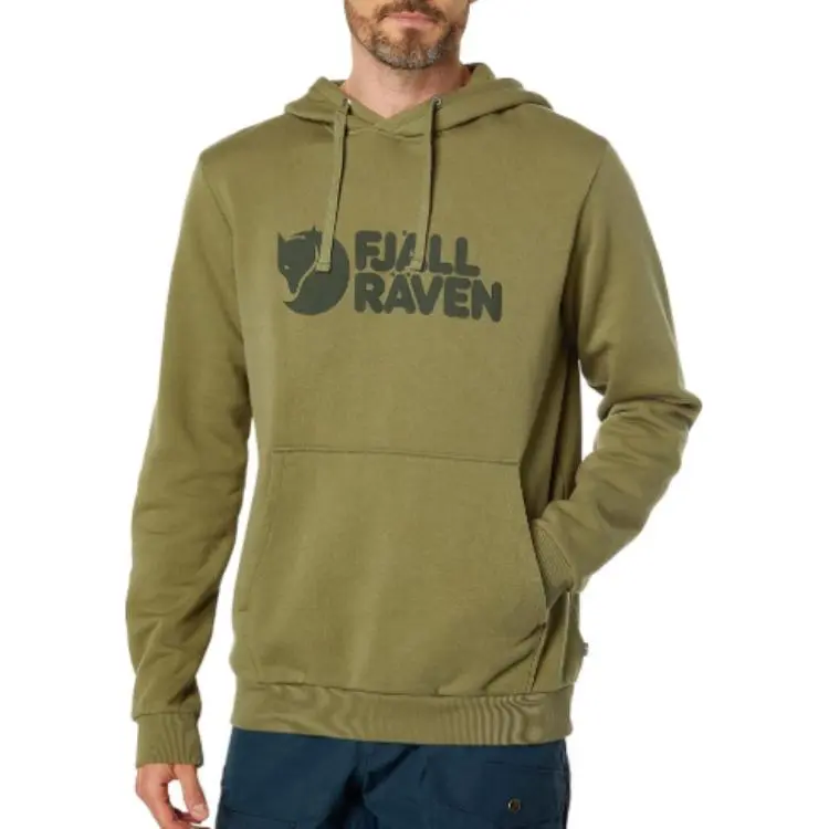 Fjallraven Sweatshirt Men's Light Olive-2