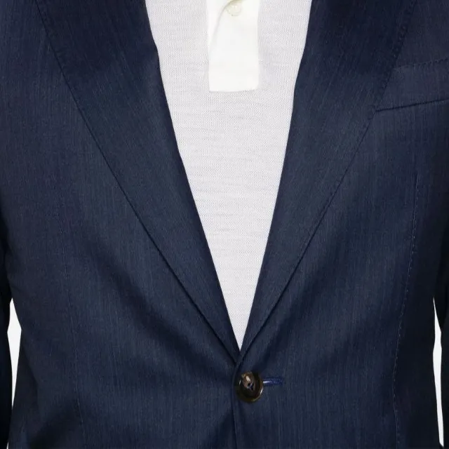 Canali Striped Wool-blend Blazer-2