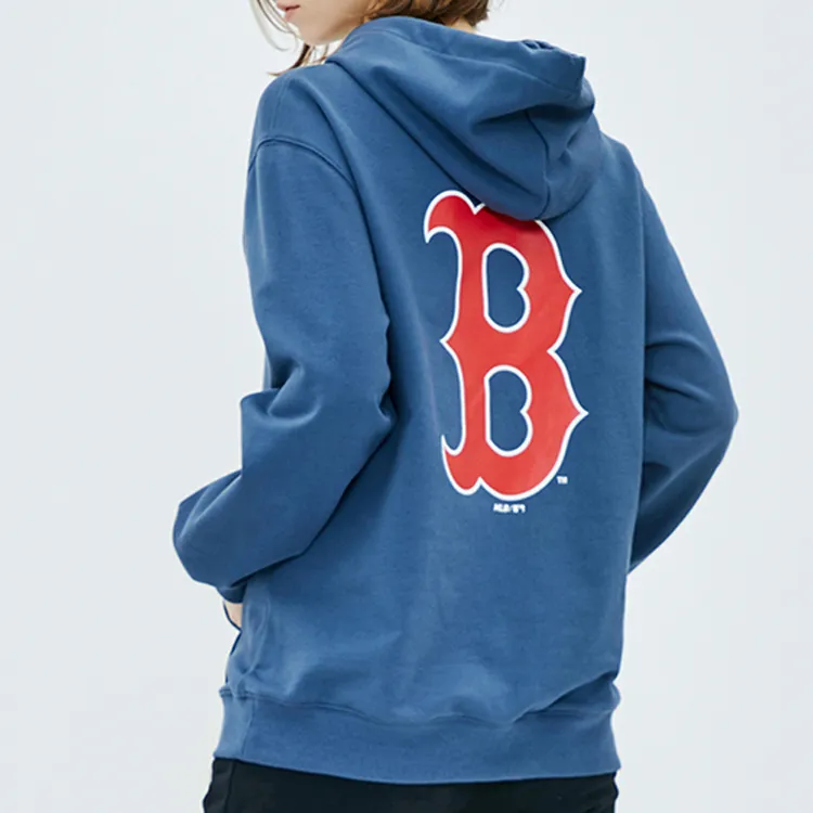 MLB Boston Red Sox Sweatshirt Unisex Navy Blue-2