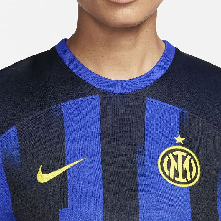 Nike Dri-Fit Soccer Jerseys 2023/24 Season International Beige Blue Home Women's Blue Black-3