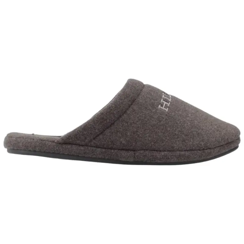 Tommy Hilfiger Slip Resistant Closed Toe Slippers Men's Gray-1