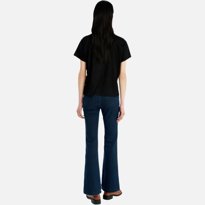 III VIVINIKO Jeans Women's Navy Blue-2