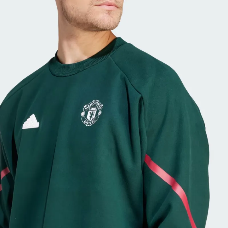 Adidas Manchester United Sweatshirts Men Green-4