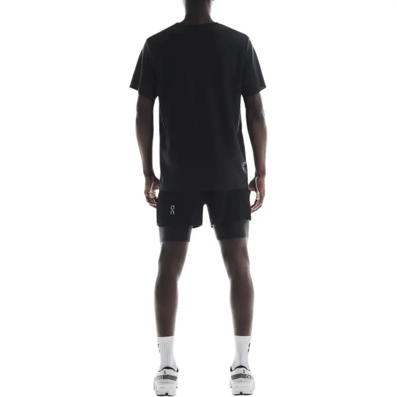 On Pace Casual Shorts Men's Black-2