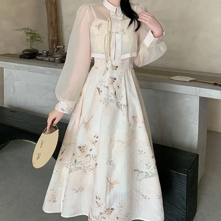 SONDR Skirt Set Women's Apricot-7