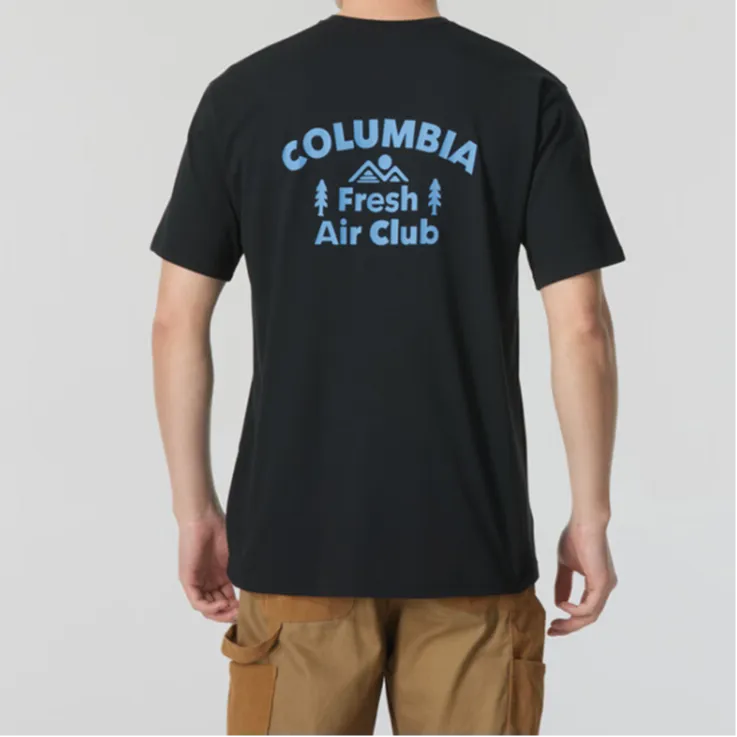 Columbia T Shirts Men Black-4