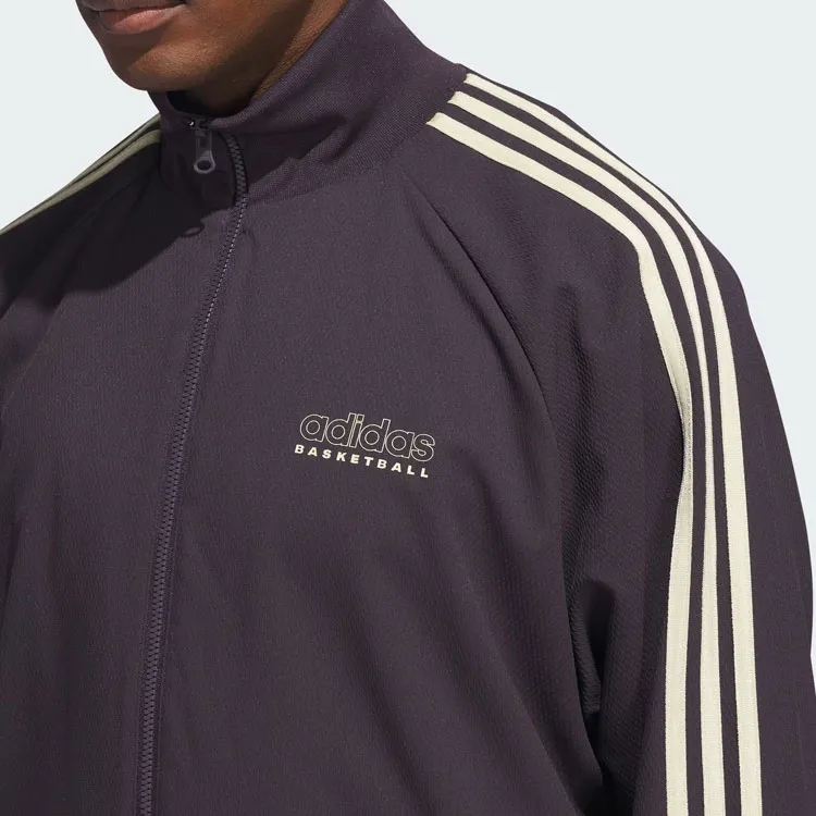 Adidas Basketball Select Jacket Jackets Coats Men's Black-3