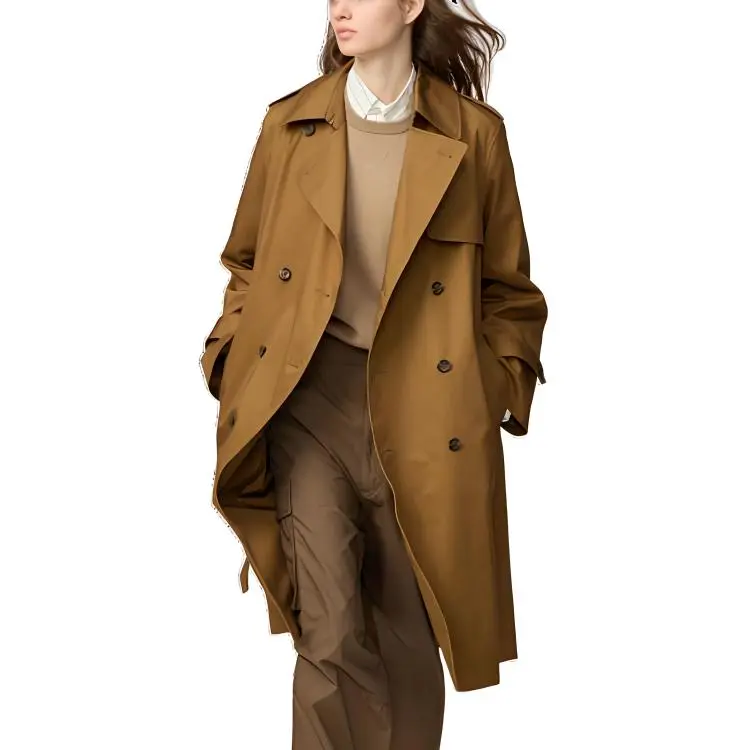 UNIQLO x Clare Waight Keller C Collection SS25 Coat Women's Coffee-1