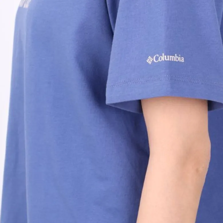 Columbia T Shirts Women's Blue-3