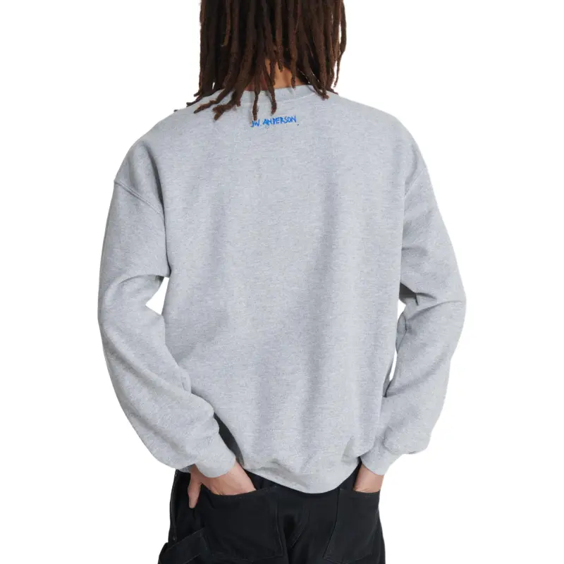 JW Anderson Sweatshirts Unisex Gray-3