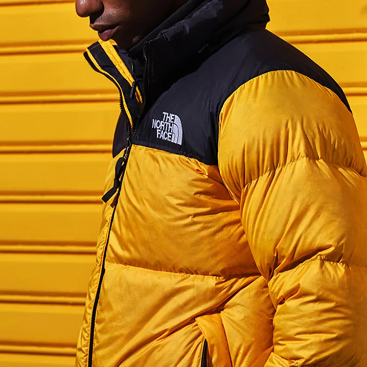 THE NORTH FACE 1996 Collection Down Jacket Unisex Yellow-1