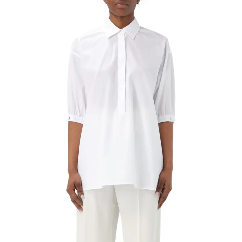MaxMara Teano Button Up Long Sleeved Top-2