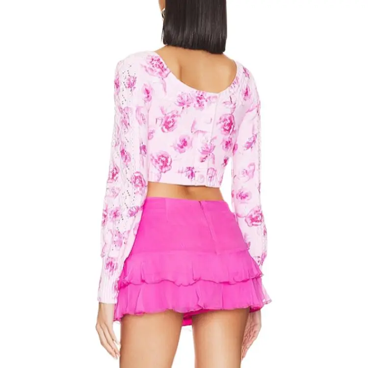 LOVESHACKFANCY T-Shirt Women's Pink-1