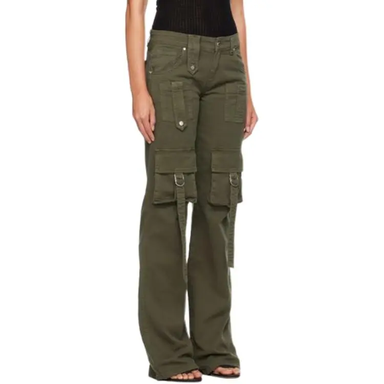 Blumarine Jeans Women's Army Green-2