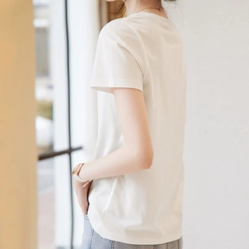 【dme】 T Shirt Women's Raw White-5