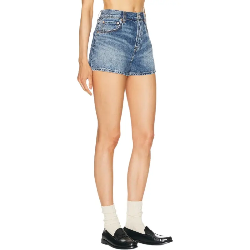 GRLFRND Denim Shorts Women's Blue-2